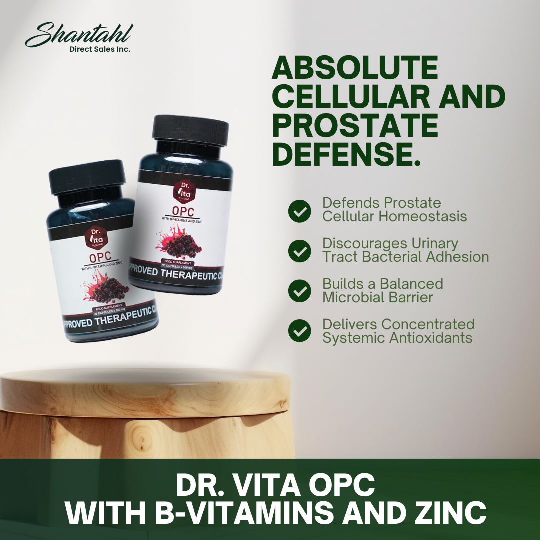 Dr. Vita OPC with B-Vitamins and Zinc (30 Capsules)