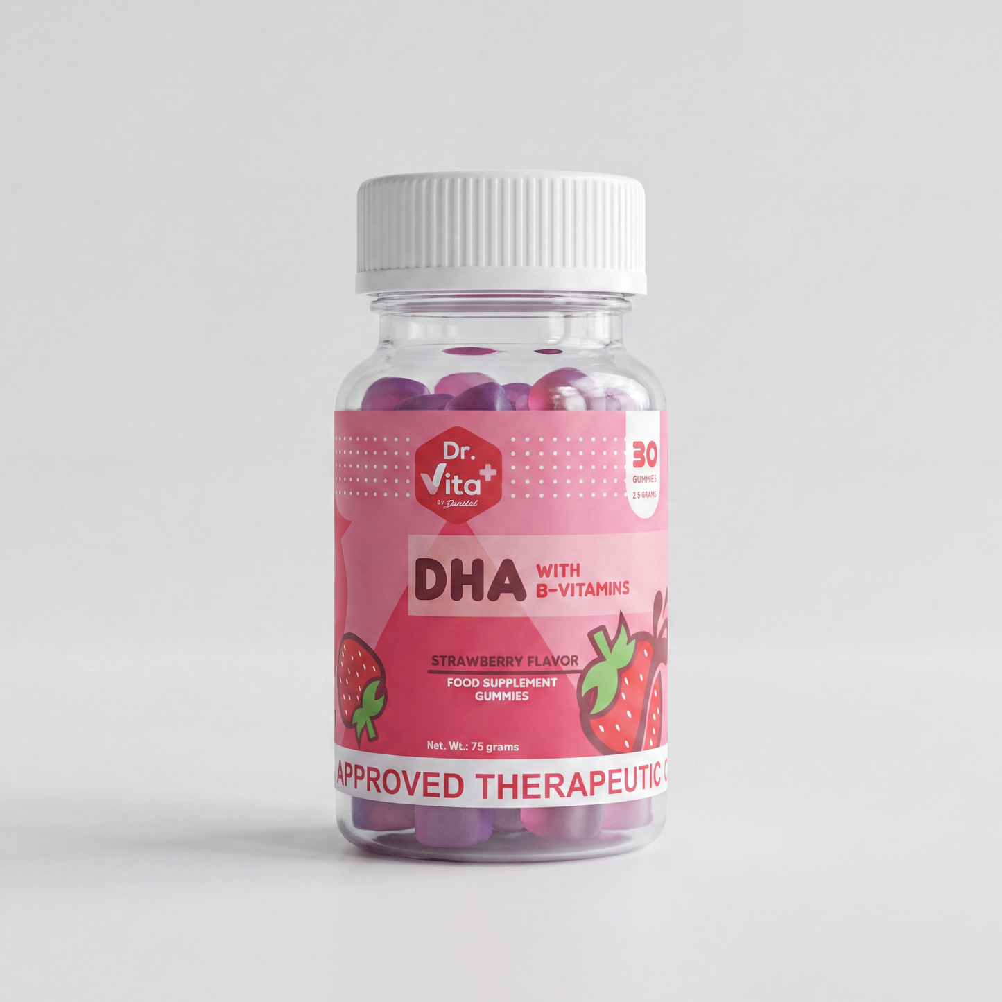Dr. Vita DHA Gummies with B-Vitamins (30 Gummies)