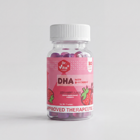 Dr. Vita DHA Gummies with B-Vitamins (30 Gummies)