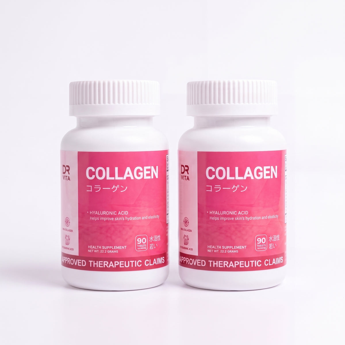 Dr. Vita Collagen + Hyaluronic Acid - Twin Pack (Save More!)