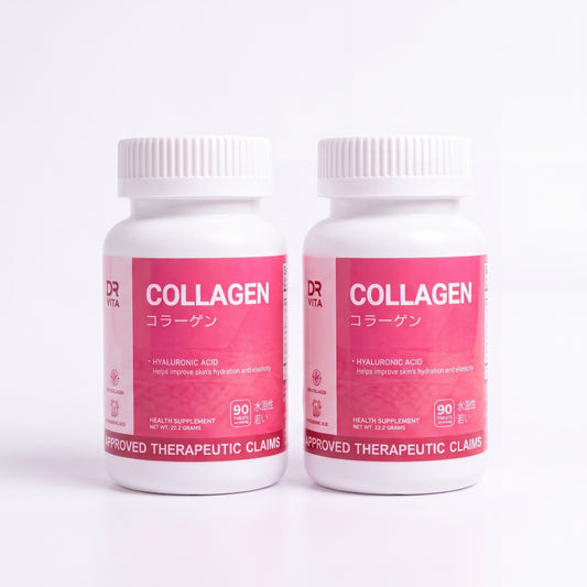 Dr. Vita Collagen + Hyaluronic Acid - Twin Pack (Save More!)
