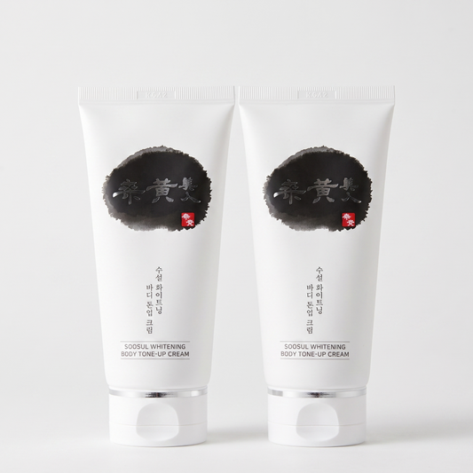 Soosul Whitening Body Tone-Up Cream - Twin Pack