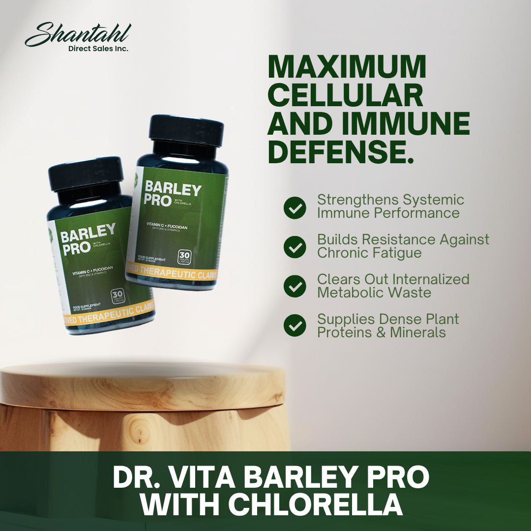 Dr. Vita Barley Pro with Chlorella (30 Tablets)