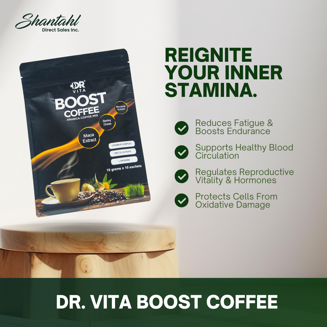 Dr. Vita Boost Coffee Arabica Mix (10 Sachets)