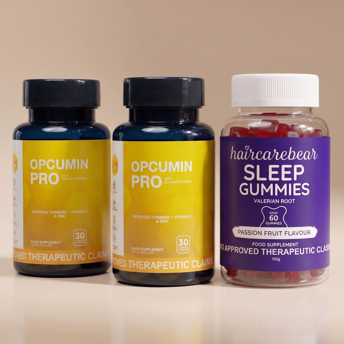 Dr. Vita OPCumin Pro + Dr. Vita Haircarebear Sleep Gummies - Value Combo (2+1 FREE!)