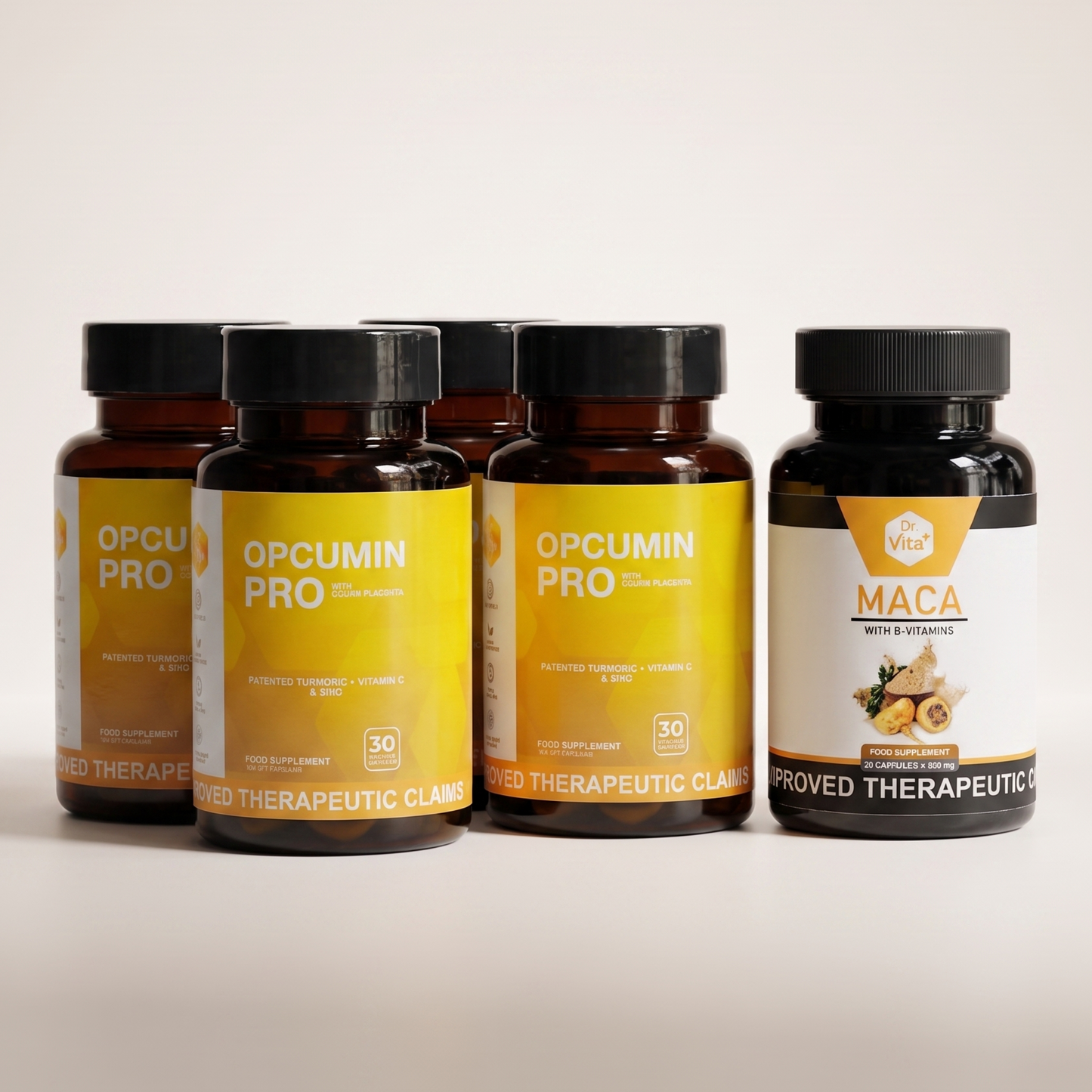 Dr. Vita OPCumin Pro + Dr. Vita Maca with B-Vitamins - Value Bundle