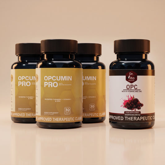 Dr. Vita OPCumin Pro + Dr. Vita OPC with B-Vitamins and Zinc - Value Bundle