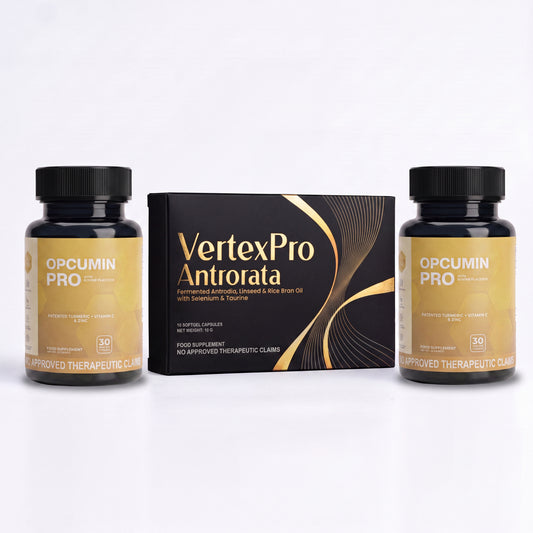 Dr. Vita Opcumin Pro with Equine Placenta + Vertex Pro Antrorata Softgel Capsule (2+1 FREE)