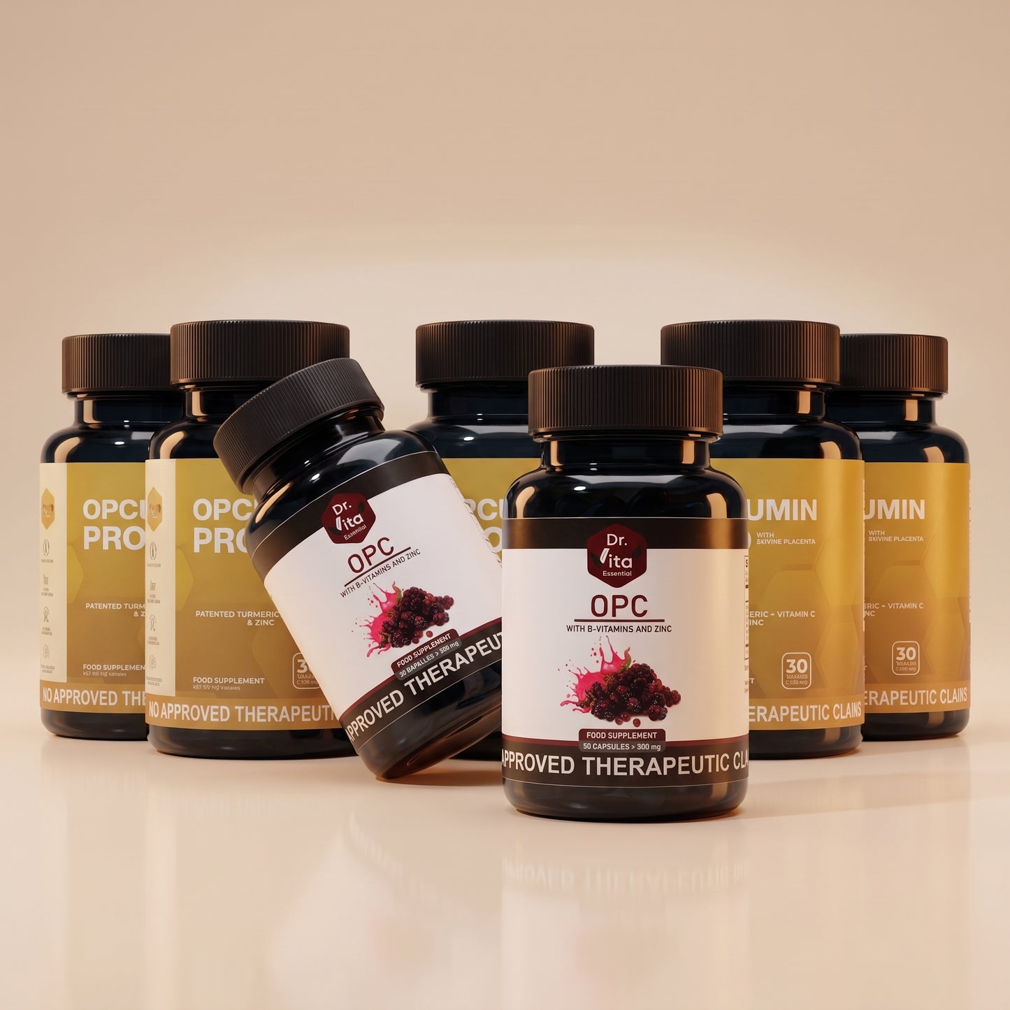 Dr. Vita OPCumin Pro + Dr. Vita OPC with B-Vitamins and Zinc - Value Bundle