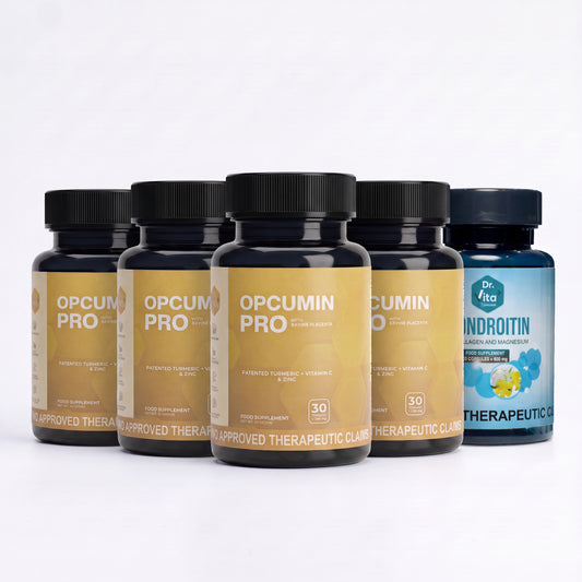 Dr. Vita OPCumin Pro + Dr. Vita Chondroitin Capsules - Ultimate Bundle (4+1 FREE!)