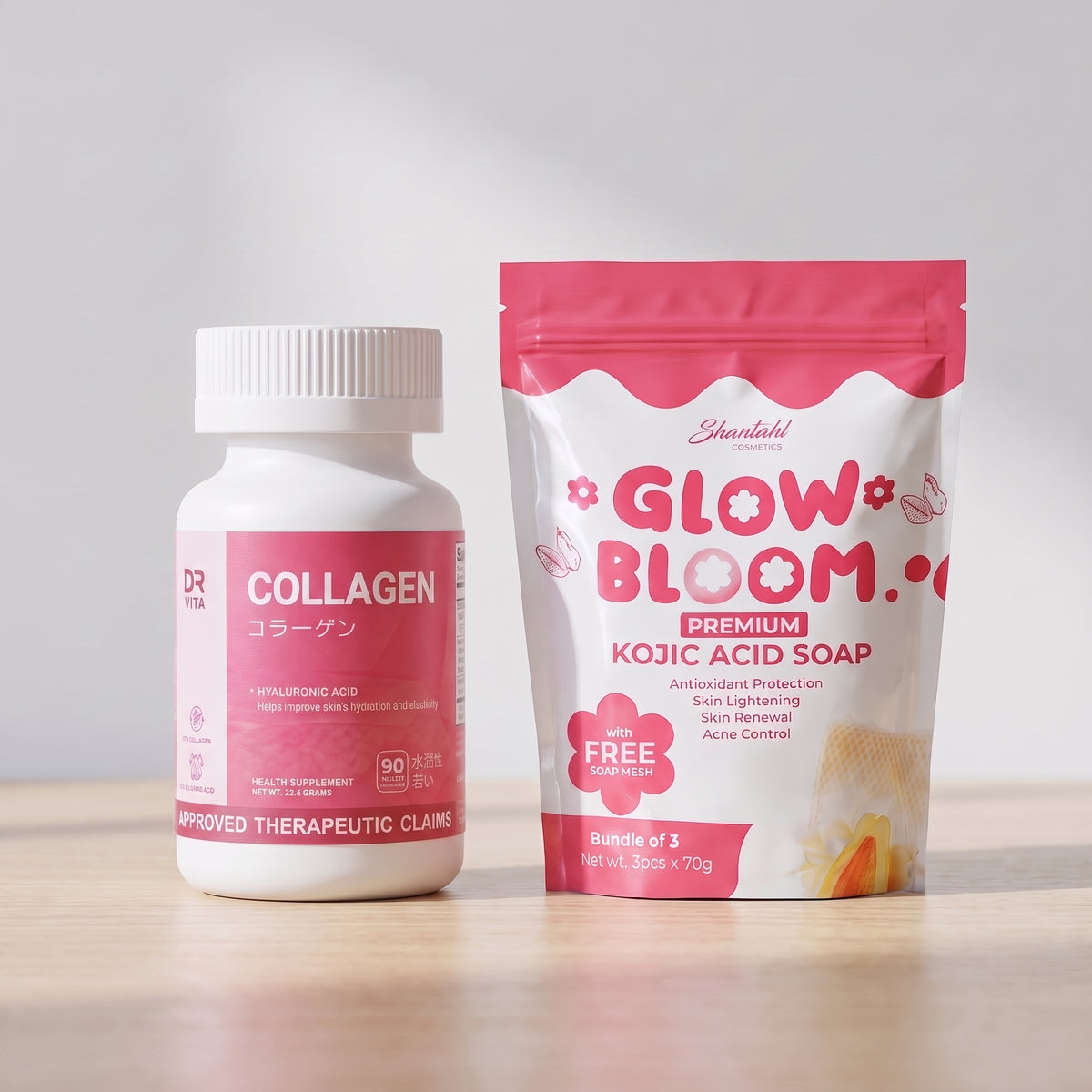 Dr. Vita Collagen + Glow Bloom - Glow Combo (Save More!)