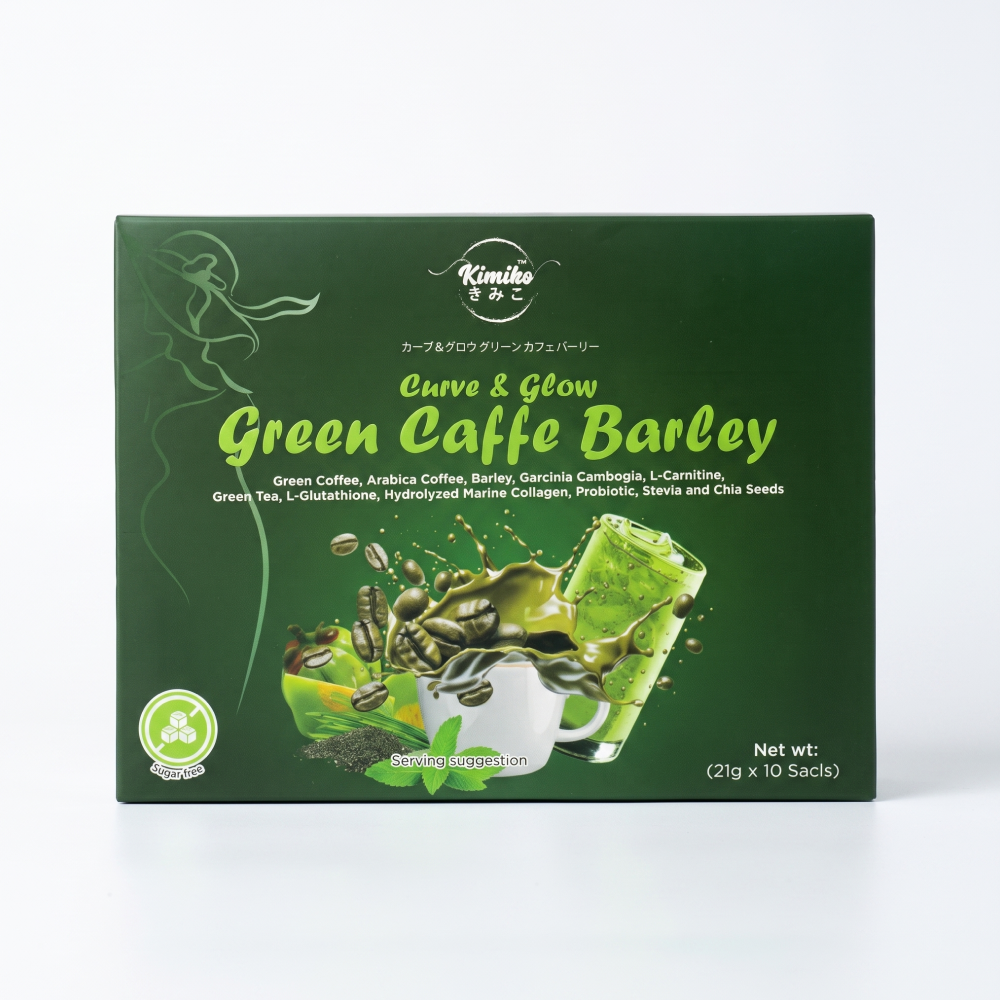 Kimiko Curve & Glow Green Caffe Barley