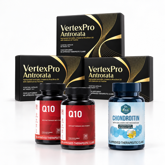 3 VertexPro + 2 Q10 + 1 Chondtroitin (PRO Bundle!)