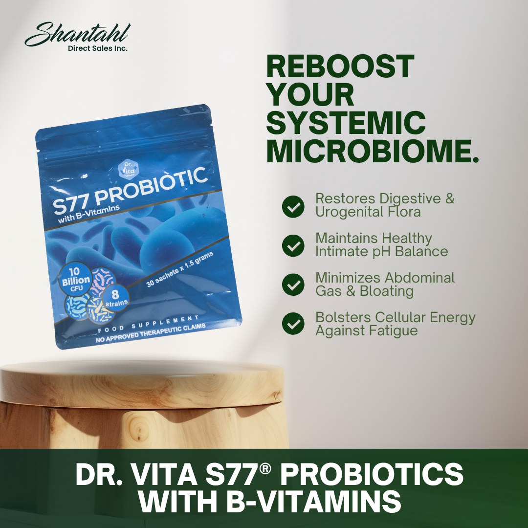 Dr. Vita S77 Probiotics with B-Vitamins (30 Sachets)