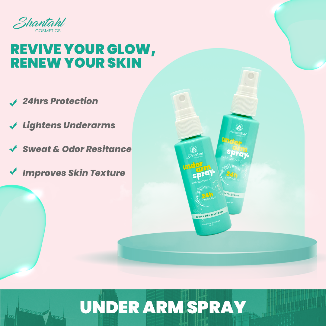 Underarm Spray - Twin Bottles (Save More!)