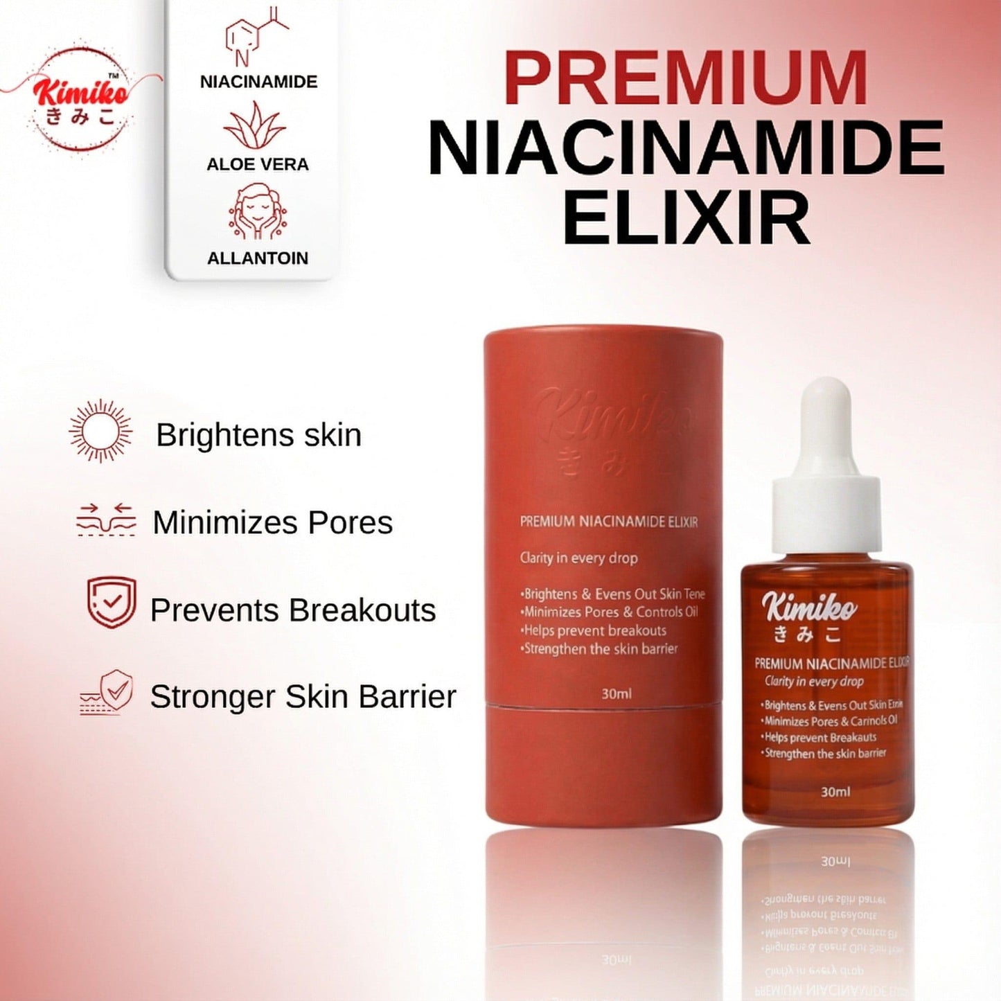 Kimiko Premium Niacinamide Elixir